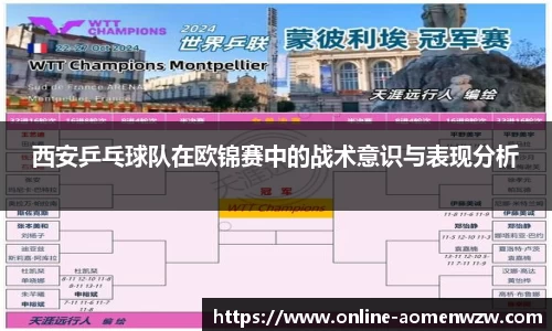 西安乒乓球队在欧锦赛中的战术意识与表现分析